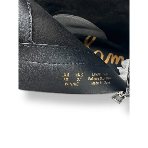 Sam Edelman Winnie Leather Ankle Bootie Women’s Size 7 - Picture 9 of 10